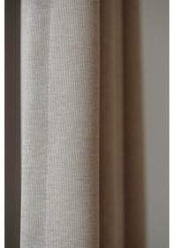 Resim Olea 140x270 Cm 2 Adet Fon Perde Gri 