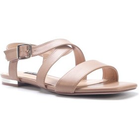 Resim Nine West Etrına 5fx Krem Kadın Düz Sandalet 000000000101928724 Bej 