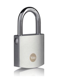 Resim Yale Krom Kaplamalı Dmu Asma Kilit 70 Mm 