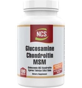 Resim Ncs Glucosamine Chondroitin Msm Boswellia 180 Tablet 2 Adet 