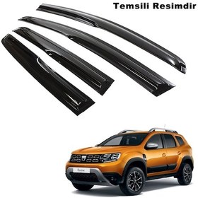 Resim Dacia Duster Mügen Cam Rüzgarlığı 2018 Sonrası 4 Lü Takım N11.27974 