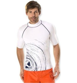 Resim Subgear Rash Guard Güneş Koruma Circle White Termal Içlik S (549079307)-S Çok Renkli 