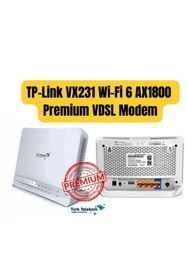 Resim KYNC TP-Link VX231 Wi-Fi 6 AX1800 Premium 1200mbps 5ghz Modem REFRUBISHED 