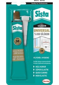 Resim Sista Universal Silikon 50gr Beyaz 