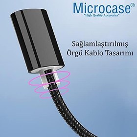 Resim Microcase Yüksek Hızlı USB 2.0 Örgülü Uzatma Kablosu - 150 cm AL2862 