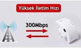 Resim Gaman 300Mbps Access Point Wifi Repeater Kablosuz Sinyal Güçlendirici 