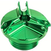 Resim Cloudstore Suzukı Motorcycle Yağ Kapak Green 6061 Alüminyum Kolay Temizlik 