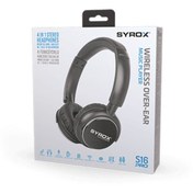 Resim Syrox S16 Bluetooth Kulaklık Bt /kulaklık Siyah 