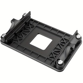 Resim TEUCER AM4 CPU Soğutucu Braketi - AMD Ryzen Threadripper 3000/5000/7000 Serisi için Snap Taban Arka Plaka, AM4 Anakartlarla Uyumlu, Dayanıklı Siyah Metal Yapı, Artan Stabilite için Güvenli Montaj, Soğutucu Montajı, Sağlam Tasarım 