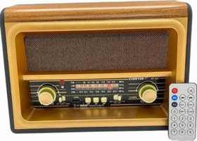 Resim Everton Rt-827Bt Usb/Sd/Fm/Bluetooth Destekli Kumandalı Nostaljik Radyo 