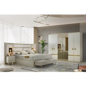 Resim Cevahir Mdf Bazalı Yatak Odası Takımı 