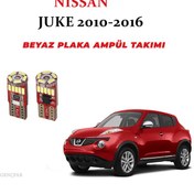 Resim Nissan Juke Plaka Ampül Set Beyaz Arıza Işığı Yakmaz Canbus N11.2763 