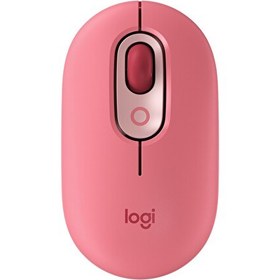 Resim Pop Mouse Heartbreaker Emoji Tuşlu Sessiz Pembe Kablosuz Mouse 