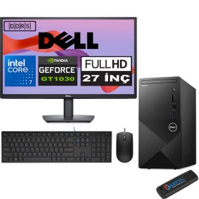 Resim Dell Vostro 3030 mt Intel Core I7 12700 32GB Ddr5 1tb SSD 27" Fhd Windows 11 Home Nvidia GT1030-4GB Masaüstü Bilgisayar 27N3030I7GT1030H18 + Zetta USB Bellek 