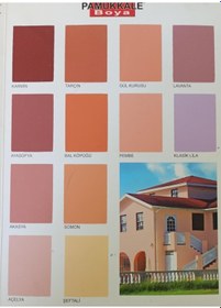 Resim Pamukkale Hierasil1 Ipek Mat Silikonlu Dış Cephe Boyası 7.5 L 