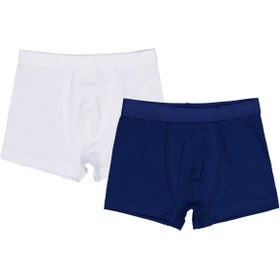 Resim Civil Boys Laci-Beyaz 2-12 Yaş Erkek Çocuk 2'li Boxer - Standart / 6-7 Yaş 