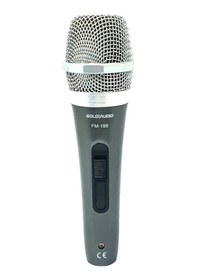 Resim Gold Audio Fm-198 Dinamik 600 Ohm Kablolu El Mikrofonu 