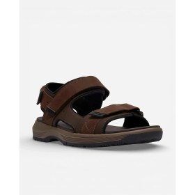 Resim Clarks Guideview Trek Beeswax Leather Erkek Kahverengi Sandalet 26187590 