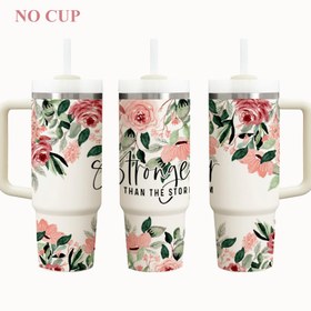Resim 2 Adet Güçlü Bohem Ayçiçeği Kelebek Kaplumbağa Papatya İnek İskeleti Kız Tasarımlı UV DTF Transfer Çıkartması - Libbey Cam 40oz Yüksek Kaliteli DIY Paketleme Sticker, Şişe Çıkartma 
