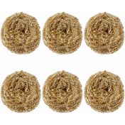 Resim Unncanny 6 Paket Lehim Ucu Temizleme Pirinç Tel Değiştirme Lehimleme Istasyonu Için Bakır Tel Temizleme Ucu Temizleyici (Yurt Dışından) 