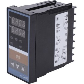 Resim Moveevo Rex-c400fk02-m Da Akıllı Pıd Sıcaklık Kontrolörü, 220v, 1-999 C Aralığı, Yüksek Hassasiyetli, Plastik Kasa, Röle Çıkışı 