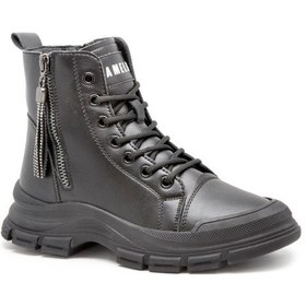 Resim Gedikpaşalı Dk 24k Neptun Siyah Bayan Ayakkabı Çizme-bot Bot Siyah 