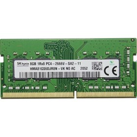 Resim SK Hynix HMA81GS6DJR8N-VK 8 GB DDR4 2666 MHz CL19 Notebook Ram 