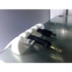 Resim BYD3D Tekno Yapışkanlı Masaüstü Kablo Kanalı, 4 Girişli Kablo Düzenleyici, Kablo Kanalı 