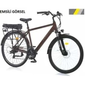 Resim Corelli CORELLİ ACERO ELEKTRİKLİ ERKEK ŞEHİR BİSİKLETİ 49CM MD 28 JANT 21 VİTES METALLIC GREY 