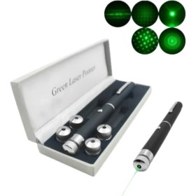 Resim Renklime Yeşil Lazer Pointer Güçlü Işın Uzun Menzil ve Kompakt Tasarım 