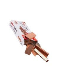 Resim Zımba Teli Büyük 24/6 1000 li Bakır Sarı 2 Paket Okul Büro Ofis ve Bir Çok Kullanım Alanı 