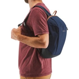 Resim Decathlon Quechua 10 L Lacivert Sırt Çantası Spor Outdoor Antreman Doğa Yürüyüşü Bisiklet İçin Kullanım 
