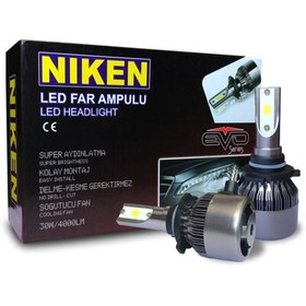 Resim Niken Şimşek Etkili Led Xenon Yeni Nesil Evo Serisi H4 