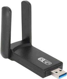 Resim Mbps Wifi Alıcı Kablosuz Wifi Adaptörü Çift Band Çift Antenli 