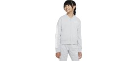 Resim Nike Sportswear Tracksuit Grey Kız Çocuk Eşofman Takımı Gri Beyaz 