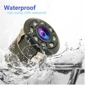 Resim AGUILAS Araba Geri Görüş Kamerası 8 Ir Ledli Gece Görüşlü Çift Aparatlı Mesafe Çizgili Kelebek Aparatlı 