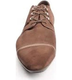 Resim Cesare Paciotti 40302 Süet Kahverengi Bağcklı Düz Taban Klasik Erkek Ayakkabı Brown 
