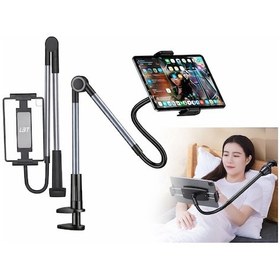 Resim Zte Redmagic Astra 9.06" Uyumlu Tablet Tutucu Masa Kenarı Yatak Standı 360 Ayarlanabilir 