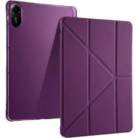 Resim Pad 2 Kalemlikli Mars Tablet Kılıfı - Mürdüm - Aflc-853916 Kılıf 