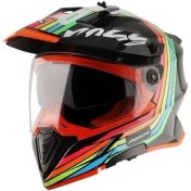 Resim Axor X-Cross X2 Kask Dual Vısor - Dull Black Grey 