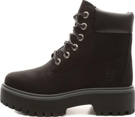 Resim Timberland B1A5Rh50151-R Stone Street 6 Inch Lace Up Waterproof B Kadın Bot Ve &Amp;Ccedil;İzme Siya 