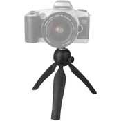 Resim Sones Çok İşlevli Mini Tripod Tutucu Stand Montajı Cep Telefonu / Dijital Kamera İçin Siyah 