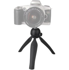 Resim Sones Çok İşlevli Mini Tripod Tutucu Stand Montajı Cep Telefonu / Dijital Kamera İçin Siyah 