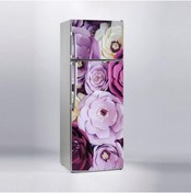 Resim Jasmin2020 Pembe Güller Buzdolabı Sticker Kaplama Etiketi 