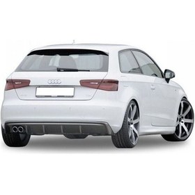 Resim Audi A3 8v Hb 2012 - 16 Uyumlu Yedek Parça Rieger Difüzör Plastik 