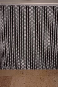 Resim KELEBEK MODEL GRİ RENK İP PERDE HAZIR DÜĞMELERİ DİKİLMİŞ İP PERDE 300 * 270 cm 