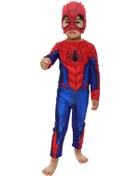 Resim Spiderman Kassız Çocuk Kostümü Çok Renkli 