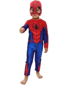 Resim Spiderman Kassız Çocuk Kostümü Çok Renkli 