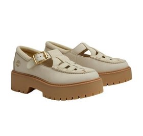 Resim Timberland Stone Street Buckle Shoe Kadın Sandalet Bej 