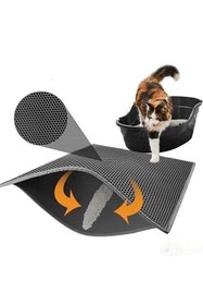 Resim Zerabey Elekli Kedi Tuvalet Önü Paspası Kedi Kumu Paspası 